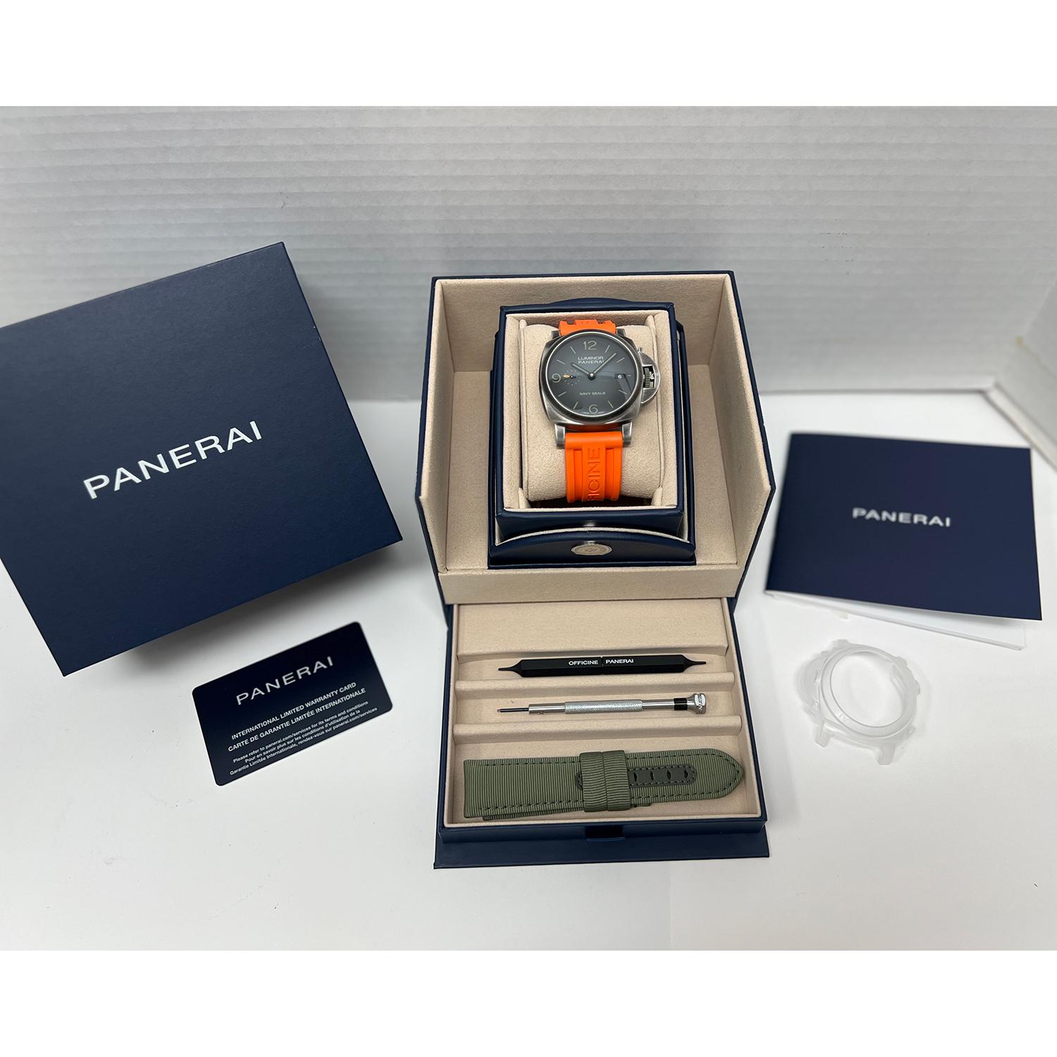 Panerai Luminor Marina Navy SEALs Ref. PAM01412 2