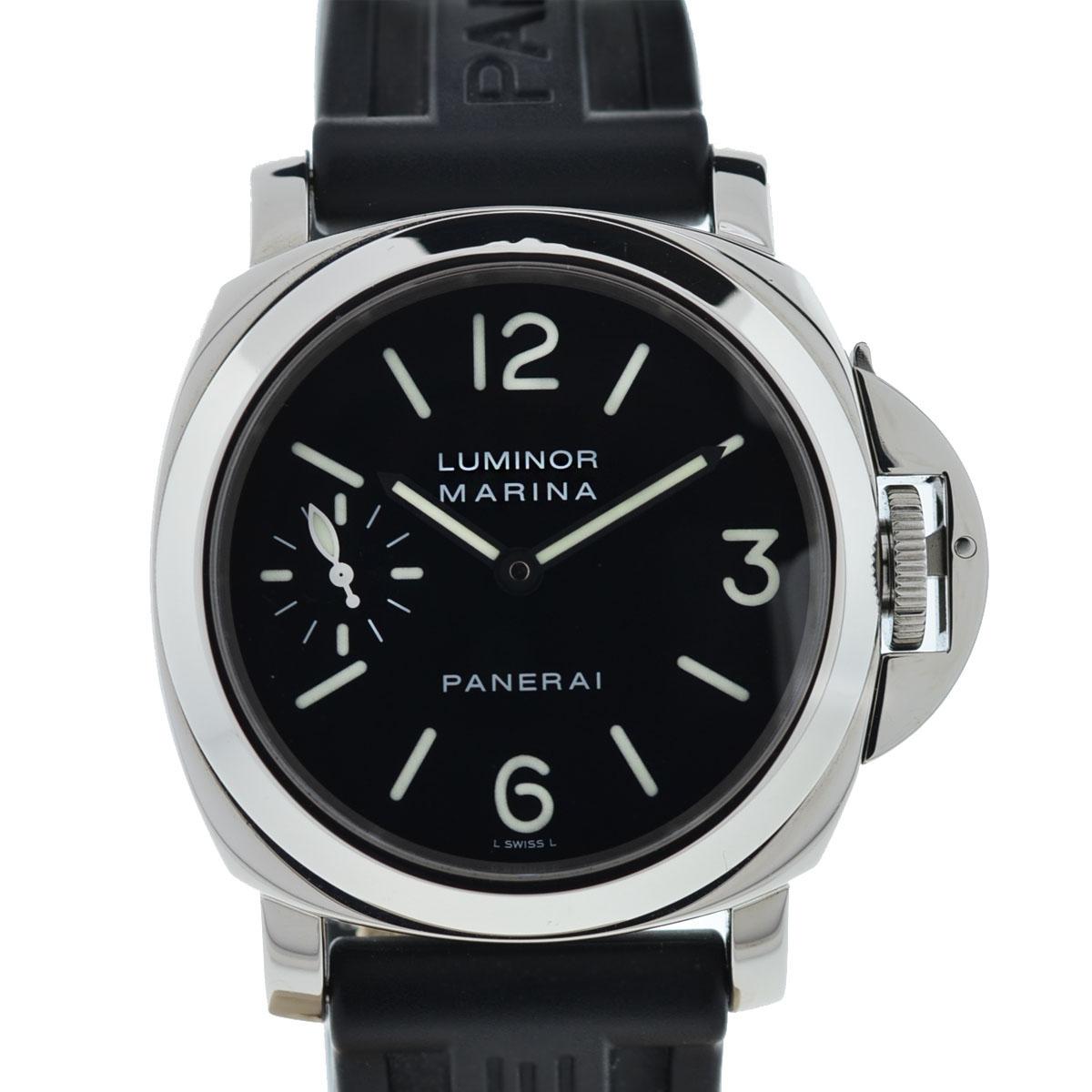 Company - PANERAI
Style - Luxury Watch
Model - LUMINOR MARINA
Reference Number - PAM111
Case Metal - Stainless Steel
Case Measurement - 44 mm
Bracelet - Rubber
Dial - Black
Bezel - Stainless Steel
Crystal - Scratch Resistant Sapphire
Movement -