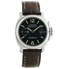 Panerai Luminor Marina PAM00048, Black Dial, Certified and Warranty Panerai Luminor Marina PAM00048, Black Dial, Certified and Warranty