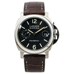 Vintage Panerai Luminor Marina PAM00048 Stainless Steel Automatic Mens Watch