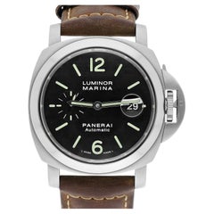 Used Panerai Luminor Marina PAM00104 Small Second Date Automatic Men's Watch