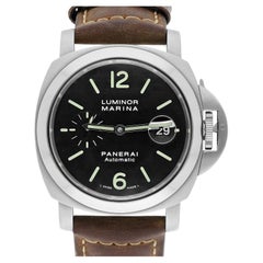 Panerai Luminor Marina PAM00104 petite montre automatique pour hommes à seconde date