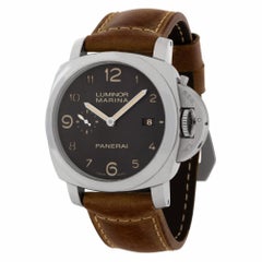 Panerai Luminor Marina Pam00359 Stainless Steel Black Dial Automatic Watch