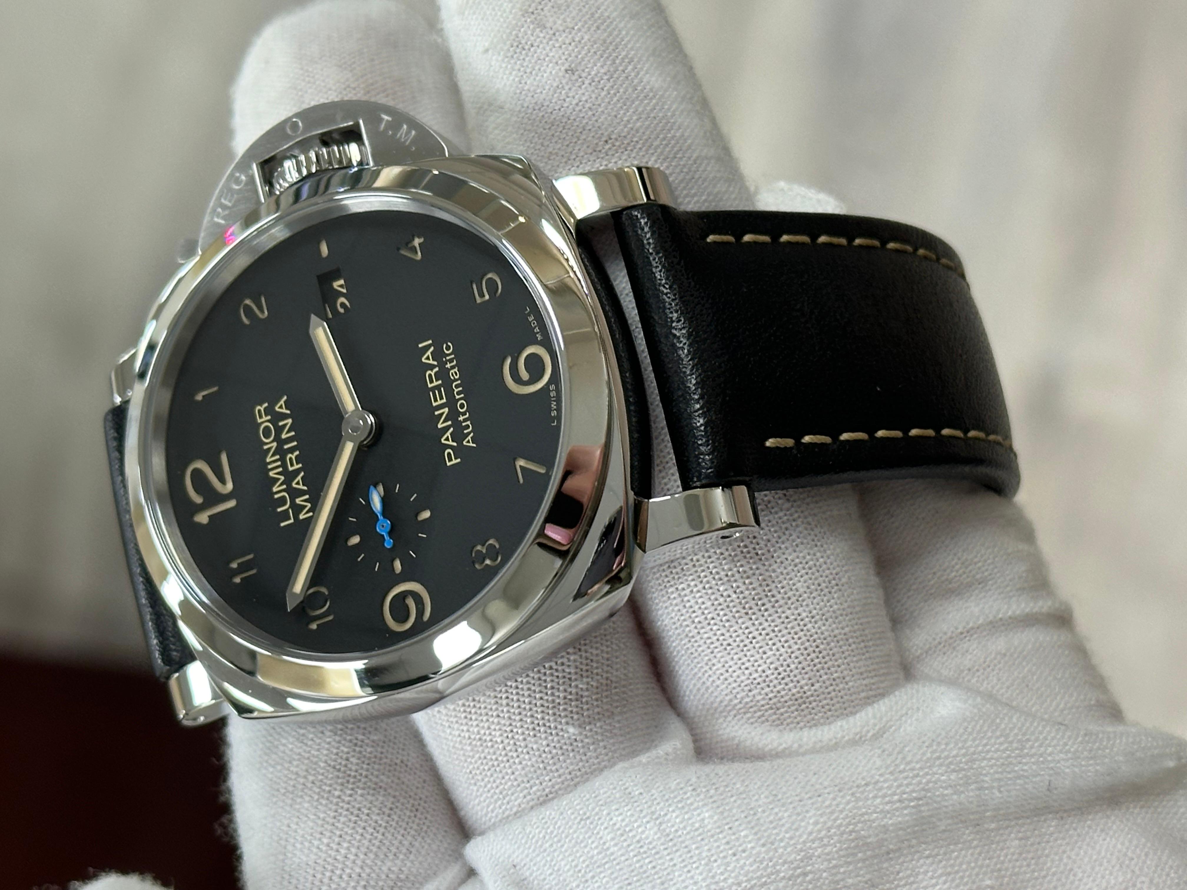 Panerai Luminor Marina PAM01359 PAM 1359 1950 Boîte en acier inoxydable 5