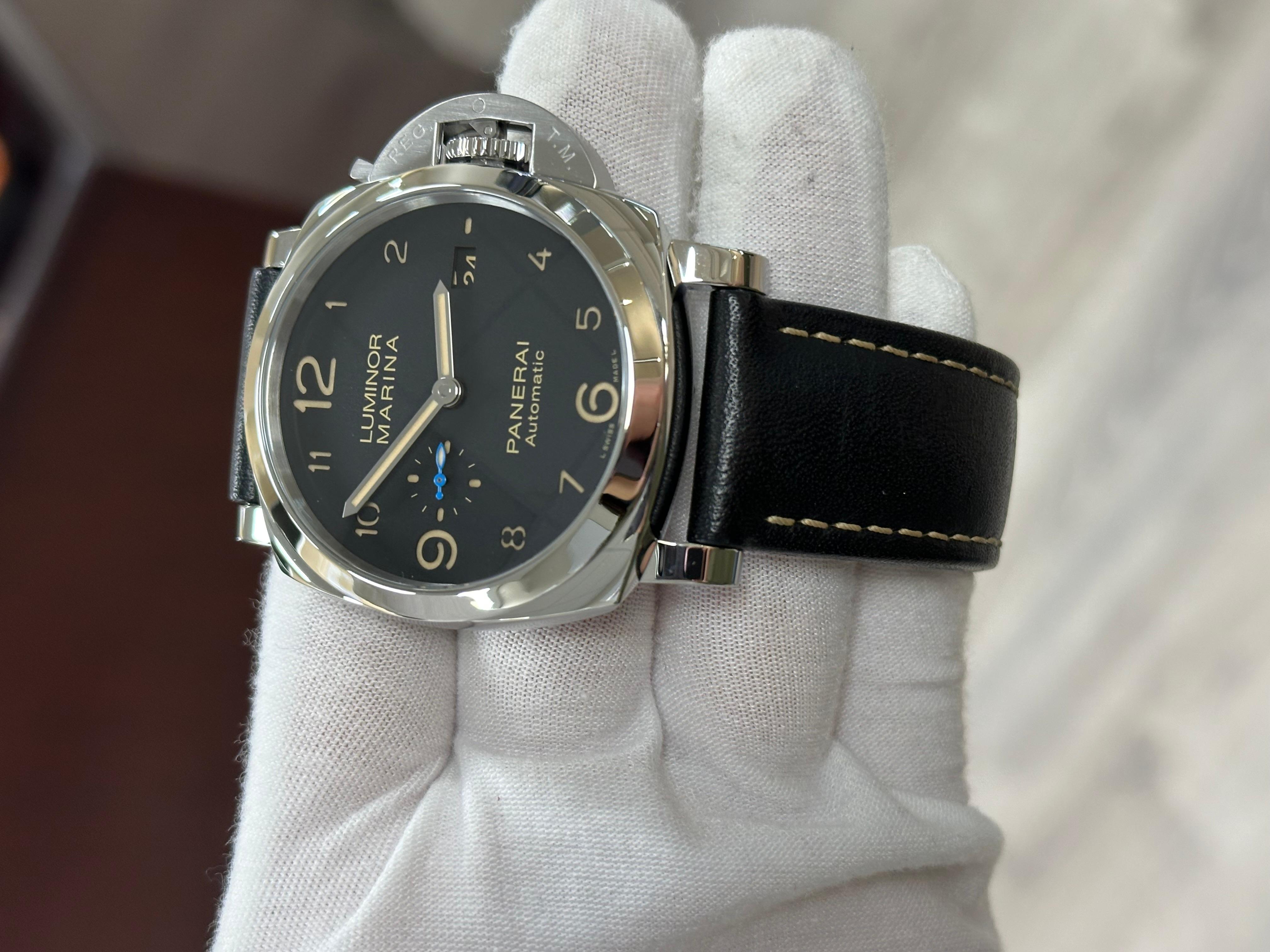 Panerai Luminor Marina PAM01359 PAM 1359 1950 Stainless Steel Box Paper For Sale 8