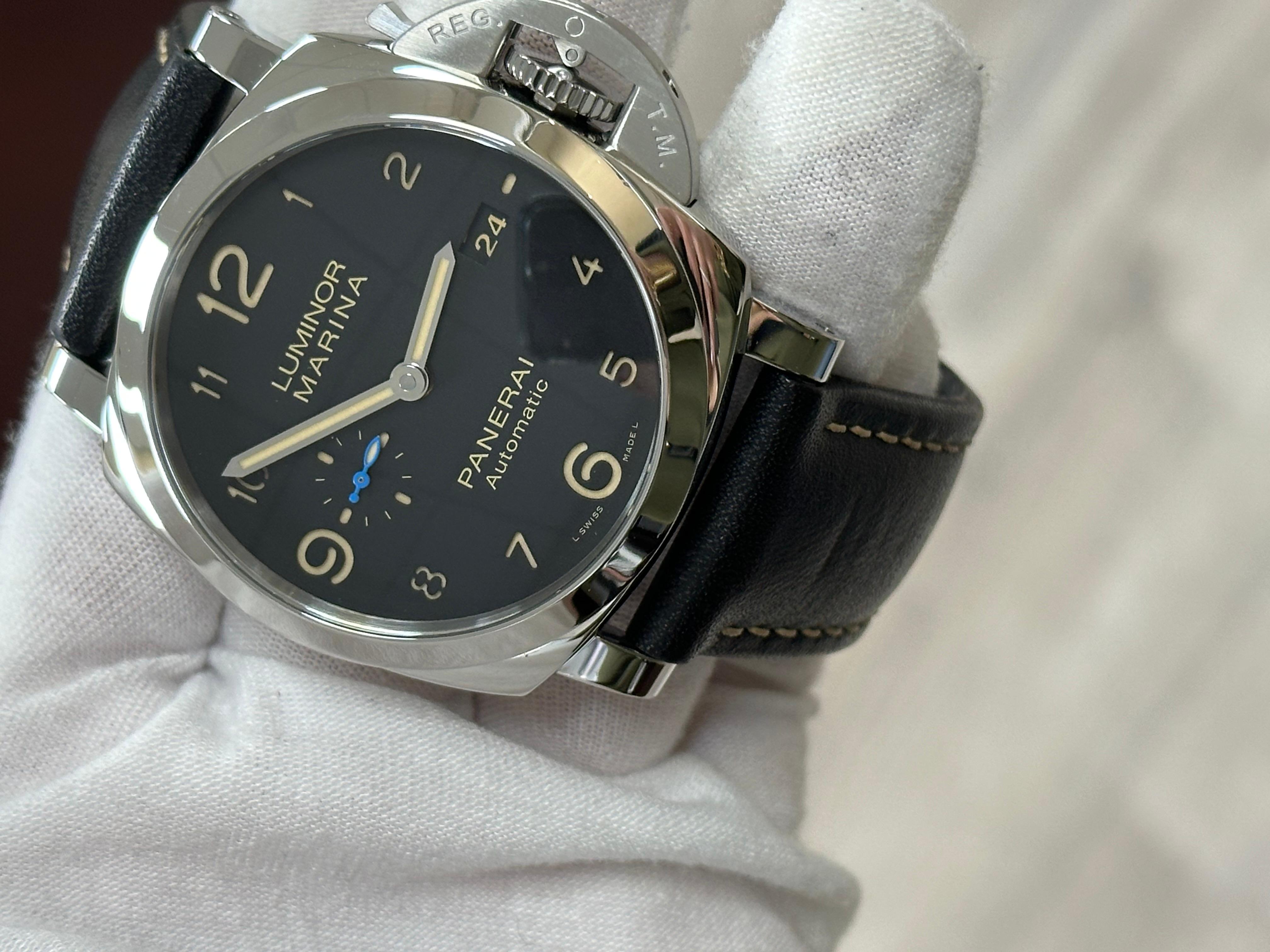 Panerai Luminor Marina PAM01359 PAM 1359 1950 Boîte en acier inoxydable 4
