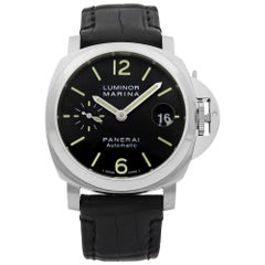 Panerai Luminor Marina Steel Black Dial Automatic Men’s Watch PAM00048