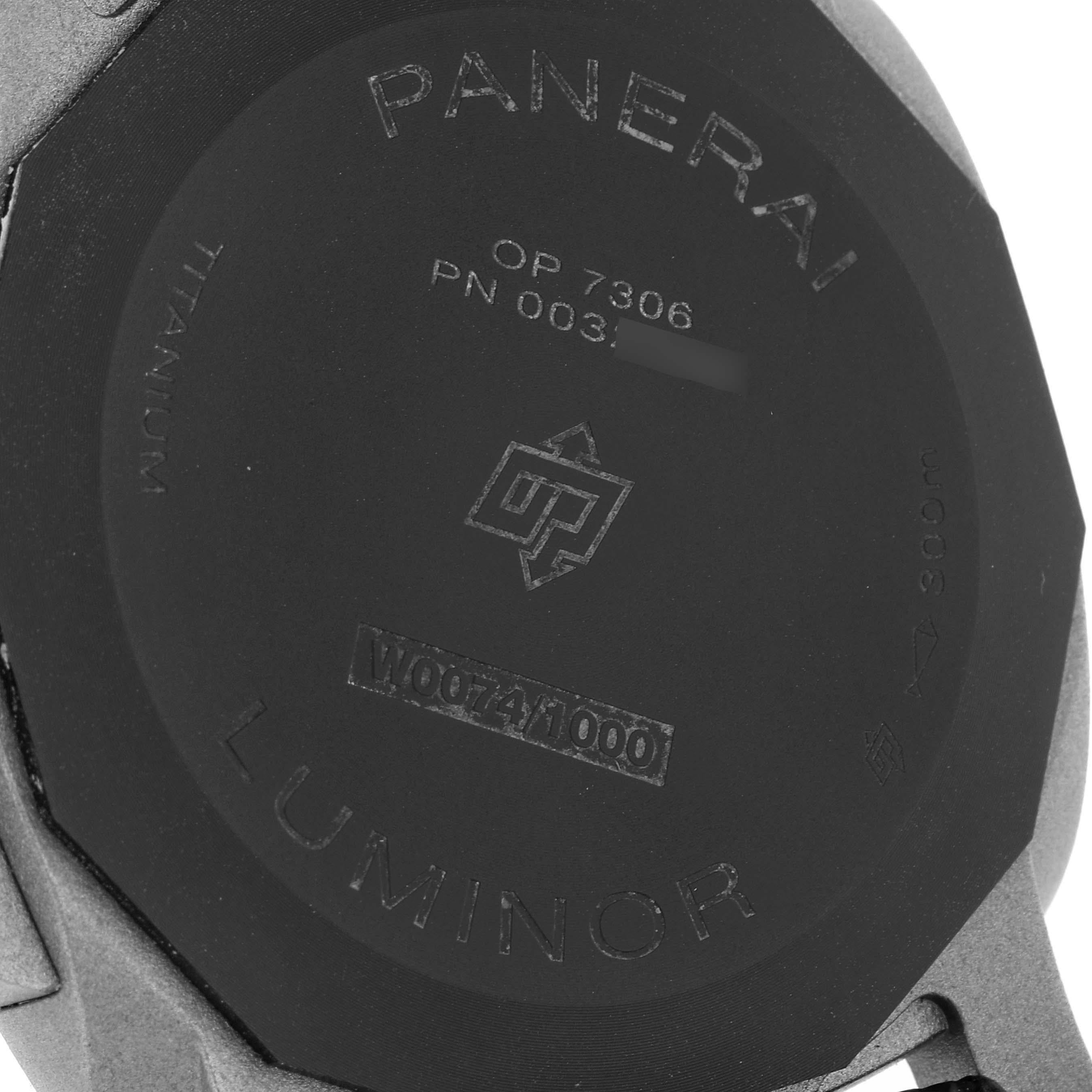 Panerai Luminor Marina TuttoGrigio Grey Dial Titanium Mens Watch PAM01662 2