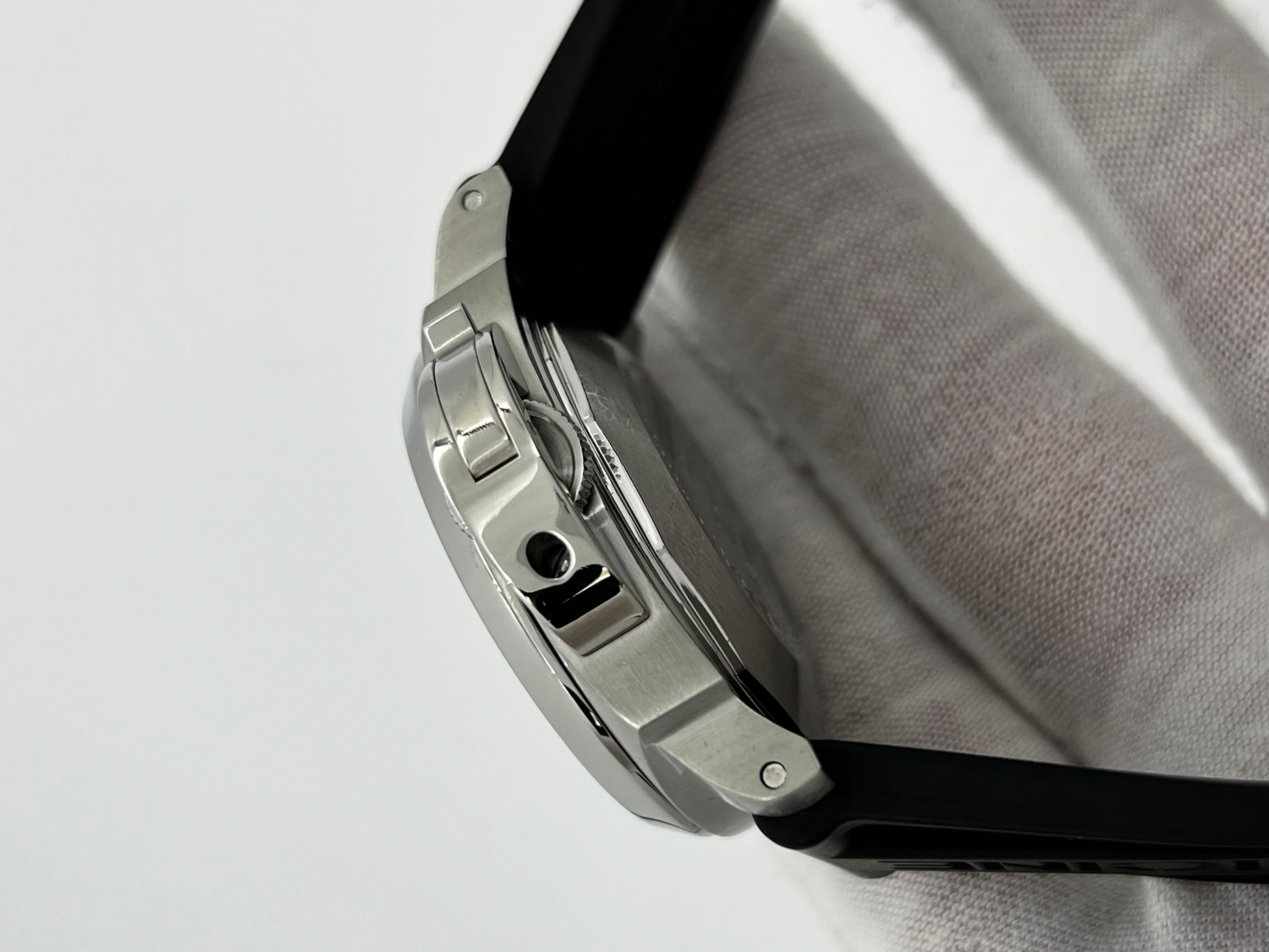 Panerai Luminor PAM00048 PAM 48 Stainless Steel Rubber Strap 40mm Box Paper 1