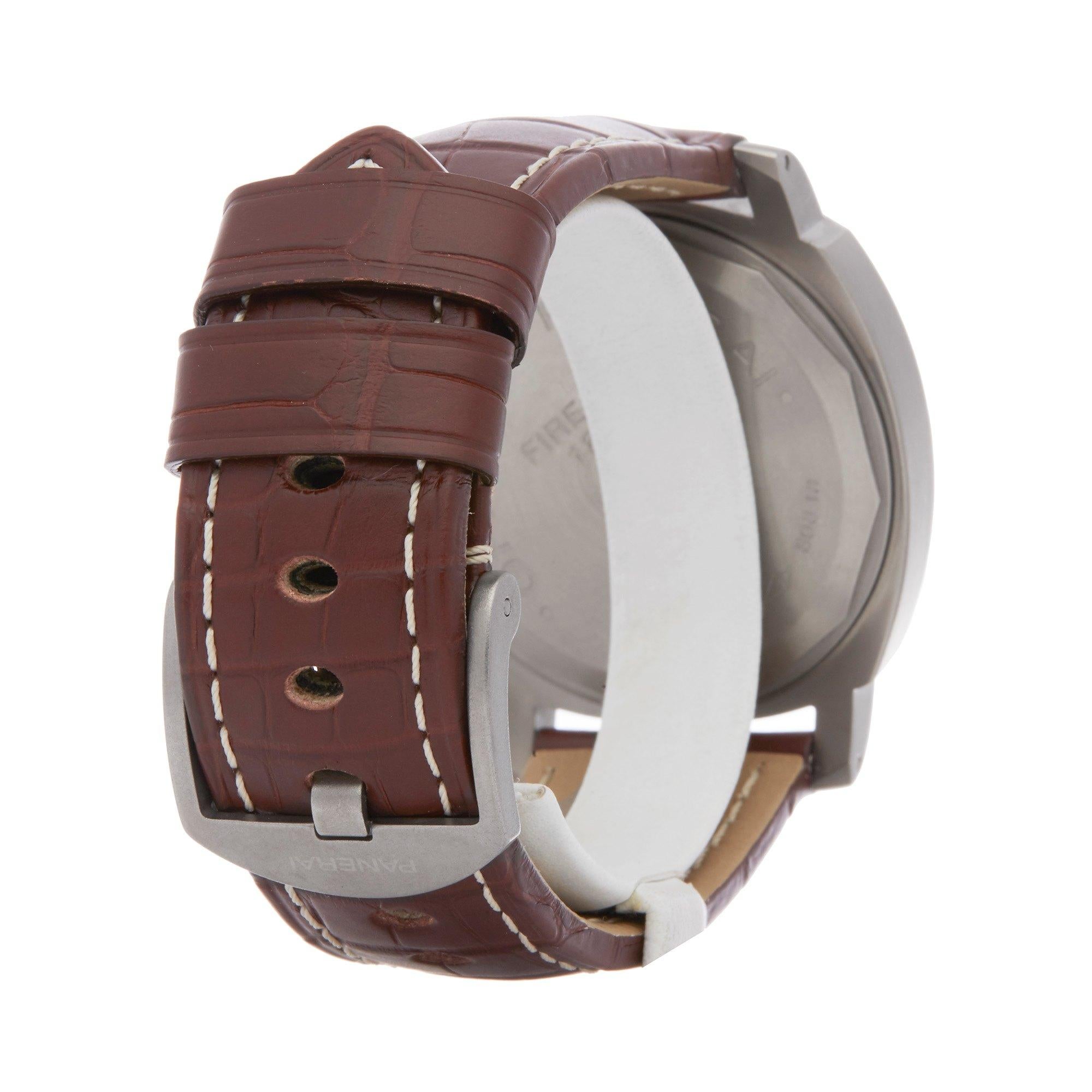 Panerai Luminor PAM00057 Men Titanium Power Reserve Watch 1