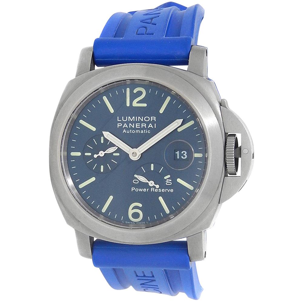 Panerai Luminor PAM00093, Blue Dial, Certified and Warranty