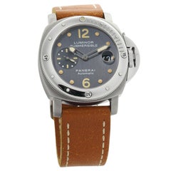 Used Panerai Luminor PAM00170, Silver Dial, Certified and Warranty