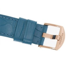 Panerai Luminor PAM00677 New Grey Dial 18k Rose Gold Unisex Watch Box & Paper