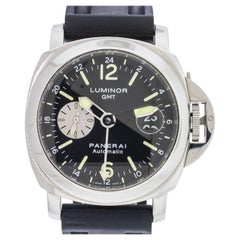 Panerai Luminor PAM088 Stainless Steel Black Dial Watch