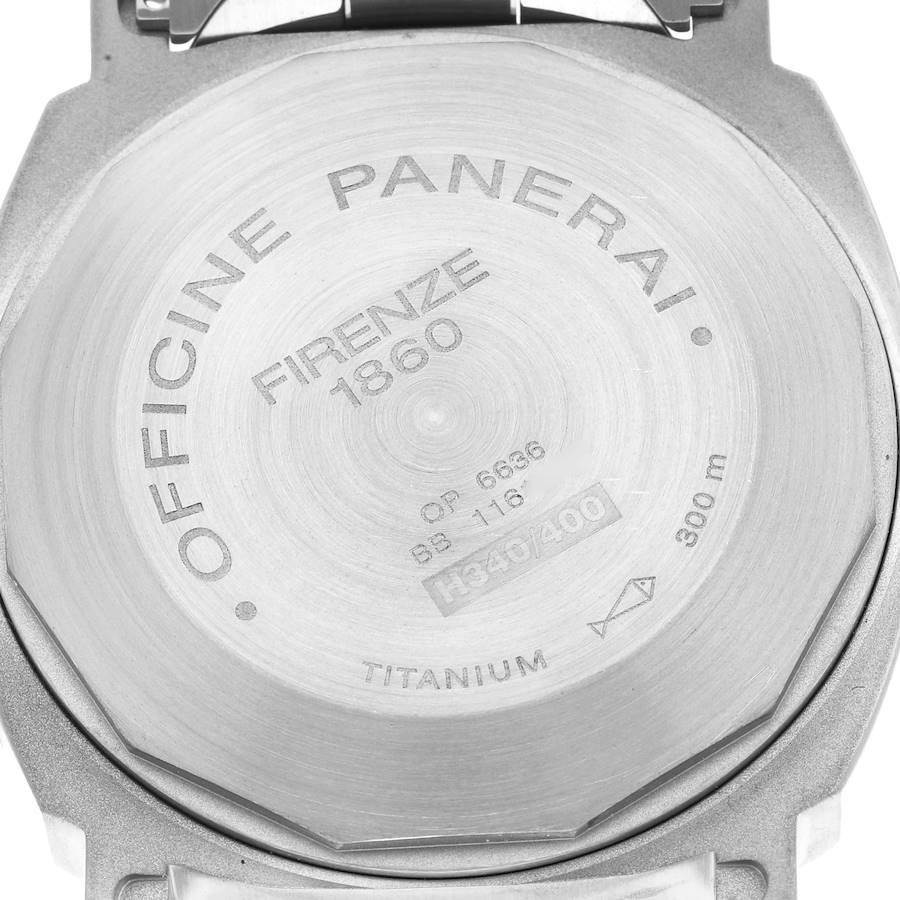 Panerai Luminor Power Reserve Automatik-Titanuhr PAM00171 Boxkarte 2