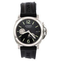 Panerai Luminor Power Reserve Automatic Watch Stainless Steel and Rubber 40
