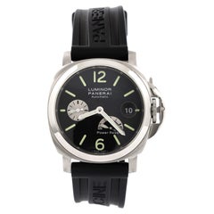 Panerai Luminor Power Reserve Automatikuhr aus Edelstahl und Gummi 40