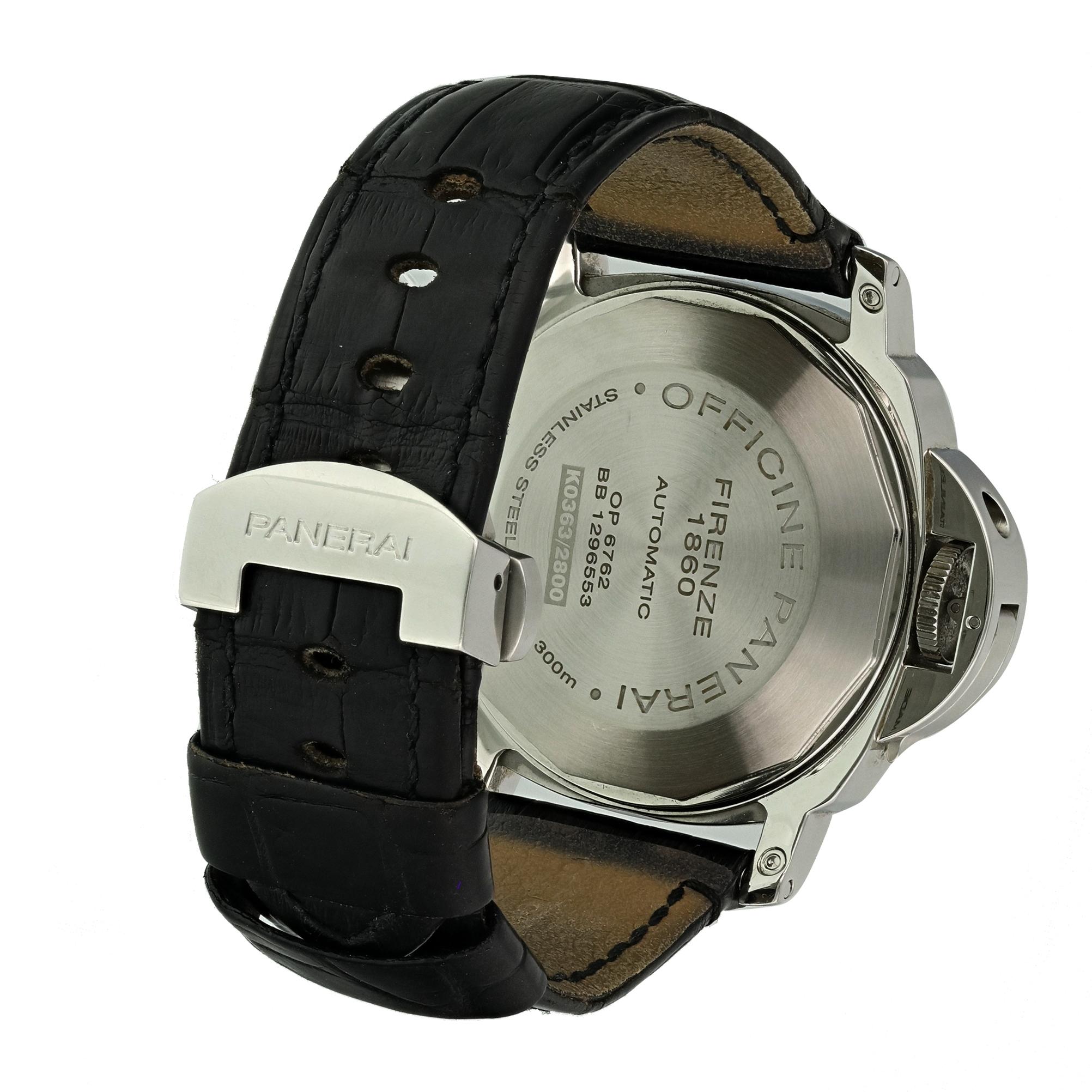 Men's Panerai Luminor Power Reserve PAM00090 Men’s Watch with Papers For Sale