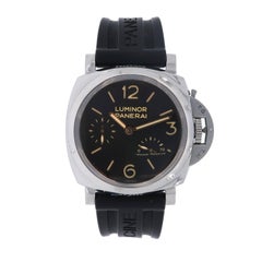 Panerai Luminor Stainless Steel Acciado manual Wristwatch, 1950