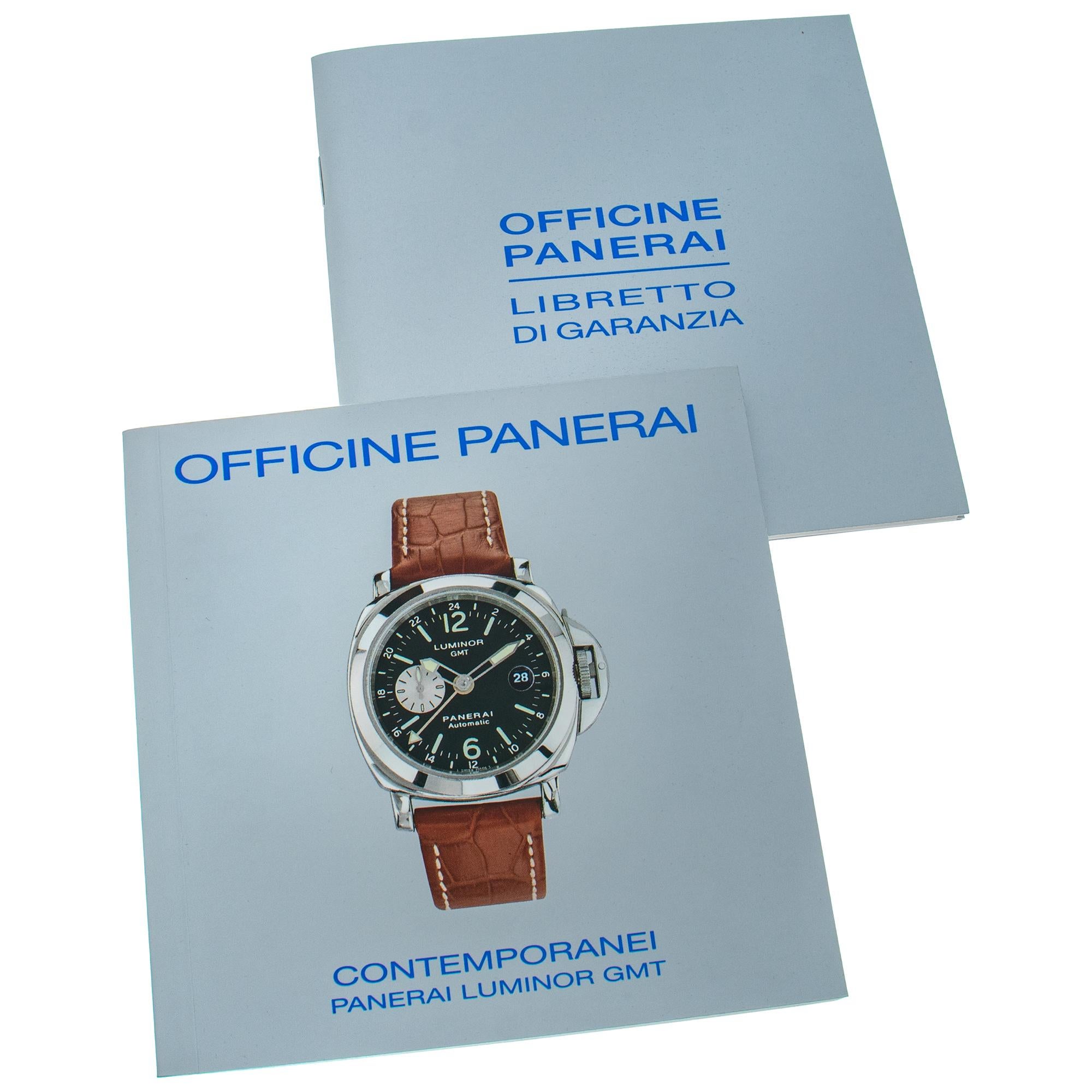 Panerai Luminor stainless steel Manual Wristwatch PAM000 For Sale 1
