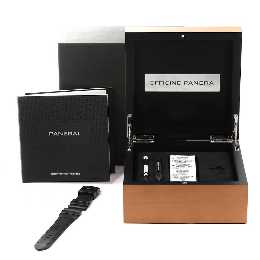 Panerai Luminor Submersible 1950 Amagnetic 3 Days Watch PAM01389 Box Card For Sale 4