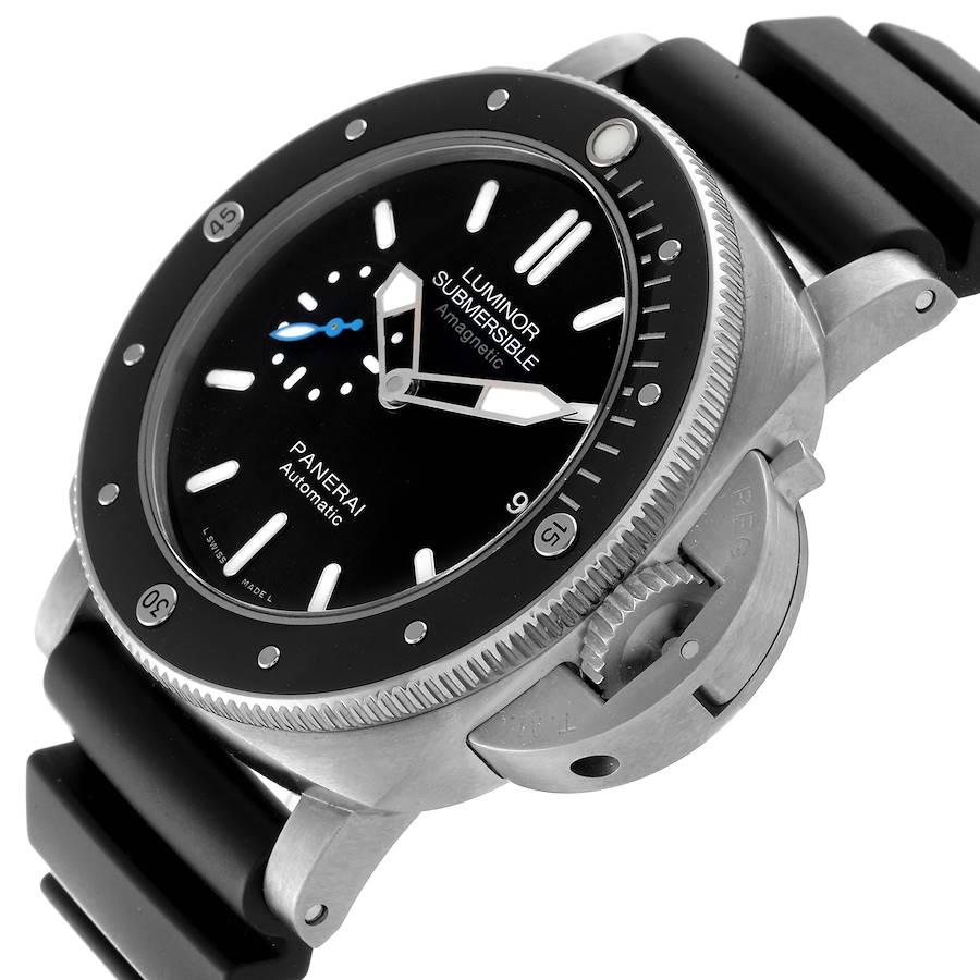 Panerai Luminor Submersible 1950 Amagnetic 3 Days Watch PAM01389 Box Papers For Sale 1