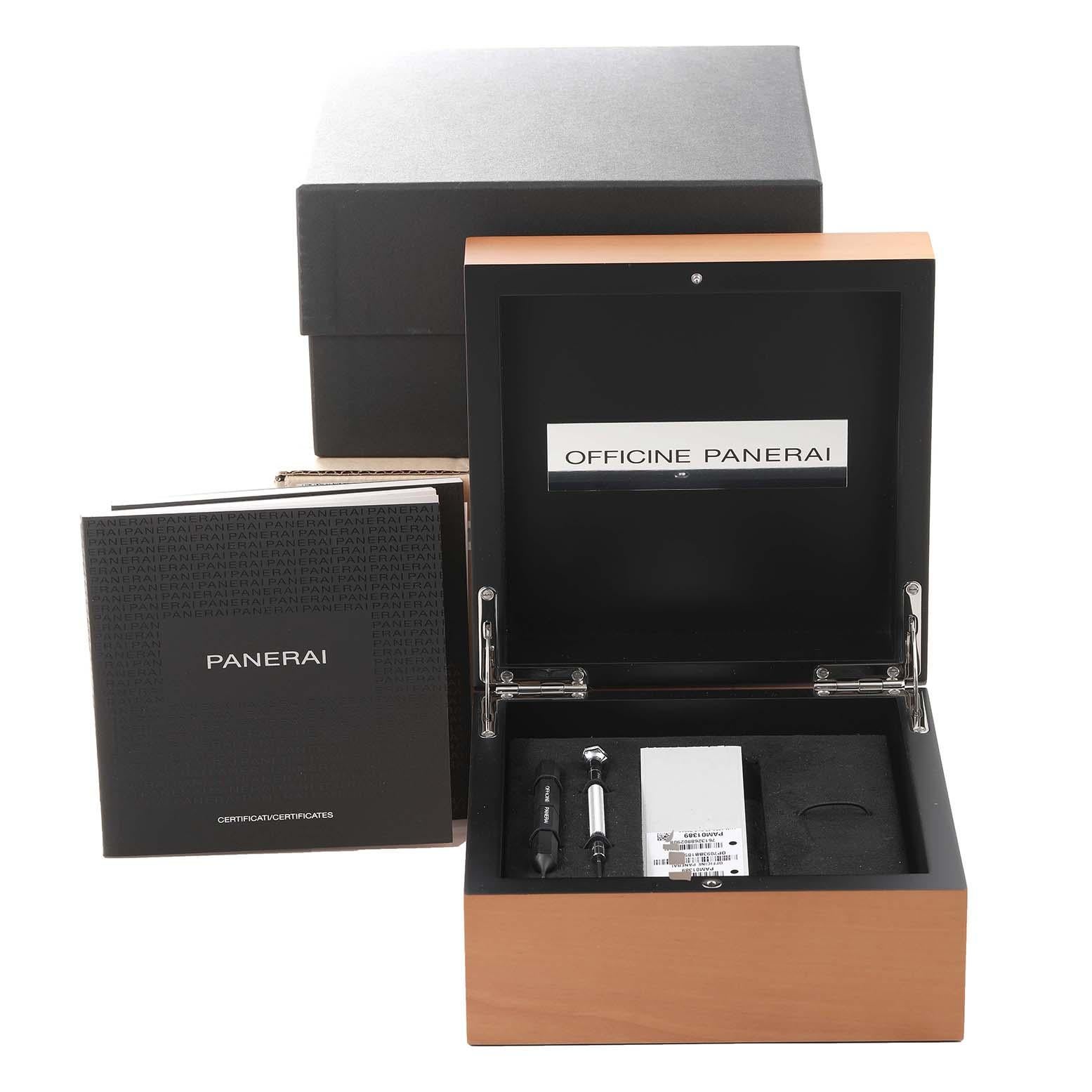 Panerai Luminor Submersible 1950 Amagnetic Mens Watch PAM01389 Box Papers For Sale 4