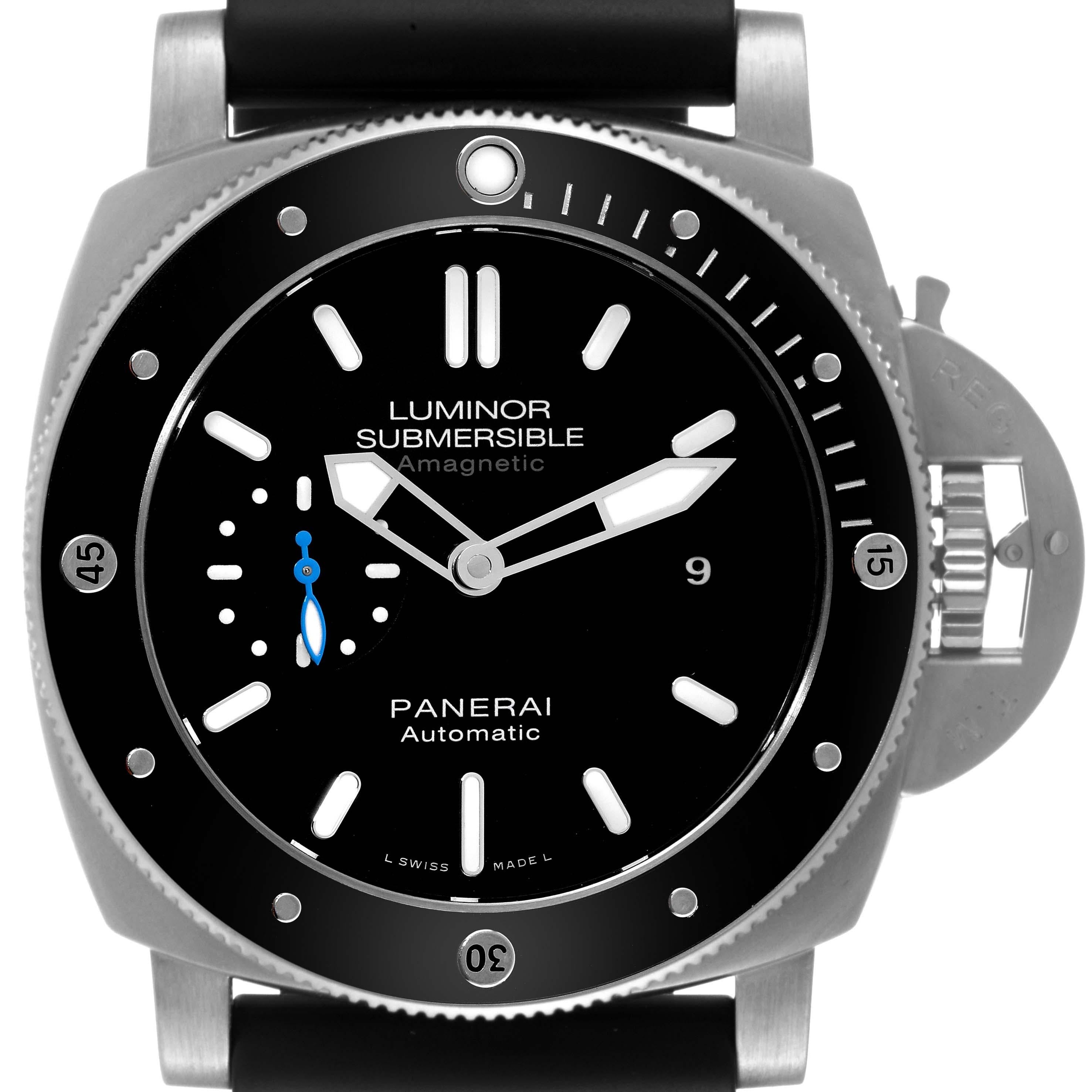 Panerai Luminor Submersible 1950 Amagnetic Mens Watch PAM01389 Box Papers For Sale