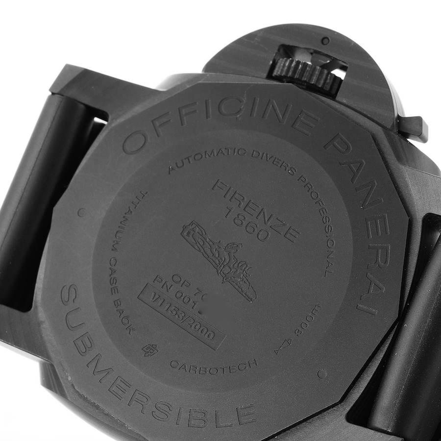 Panerai Luminor Submersible 1950 Carbotech Herrenuhr PAM01616 Ungetragene im Angebot 3