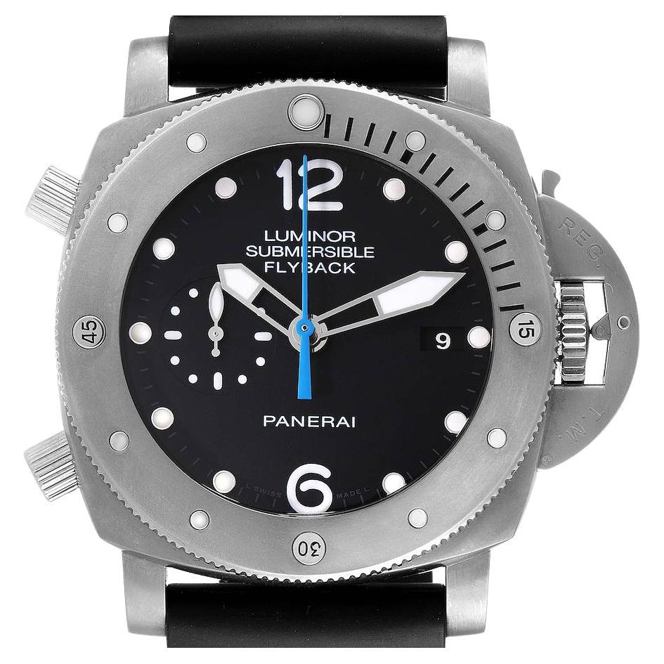 Panerai Luminor Submersible 1950 Chrono Flyback Watch PAM00614 Box Papers For Sale