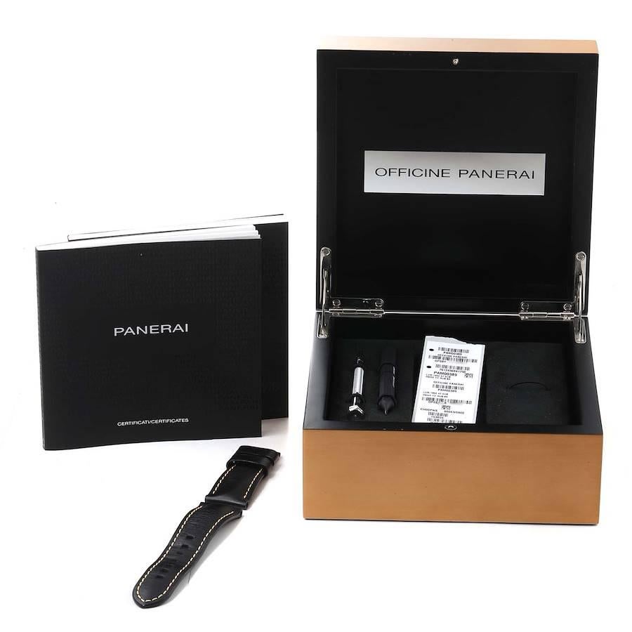 Panerai Luminor Submersible 1950 Titanium Amagnetic Watch PAM00389 Box Papers 2
