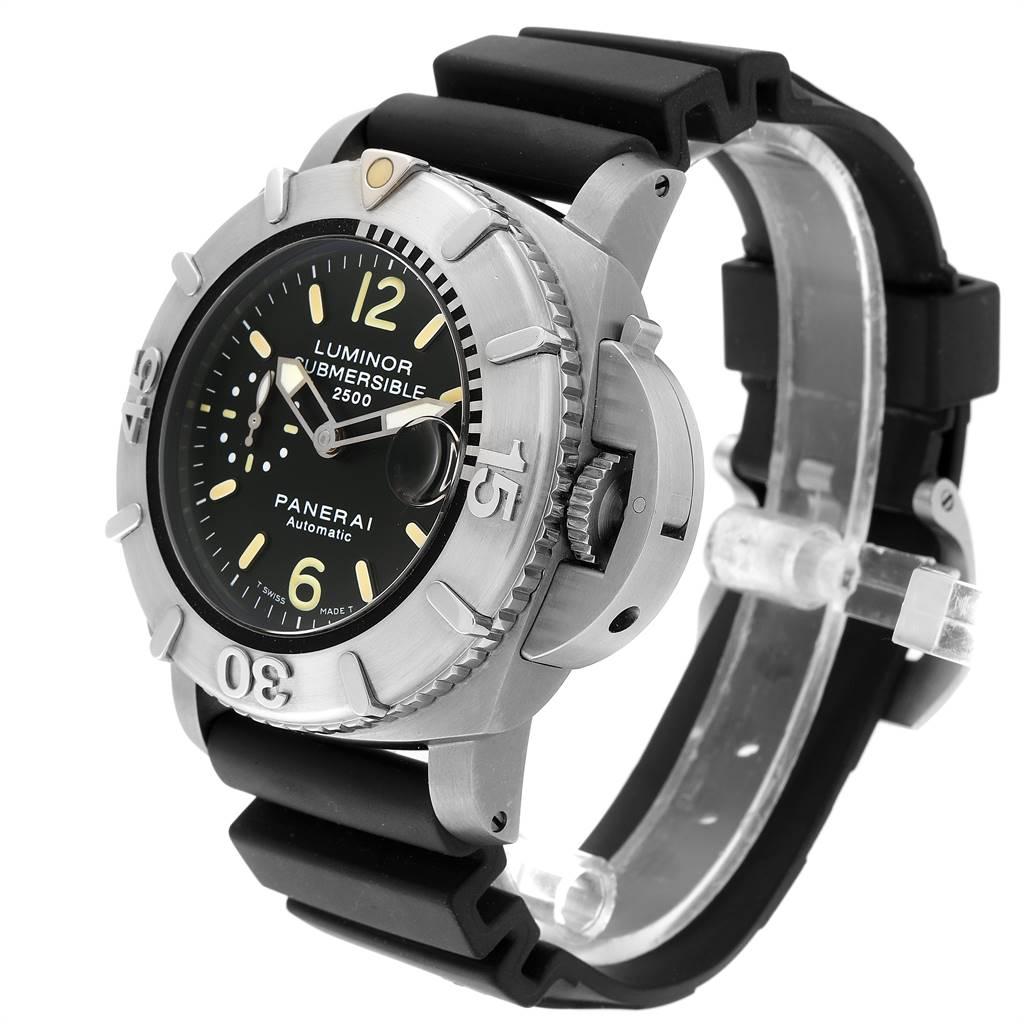 Panerai Luminor Submersible 2500m Men's Watch PAM00194 Box Papers For Sale 9
