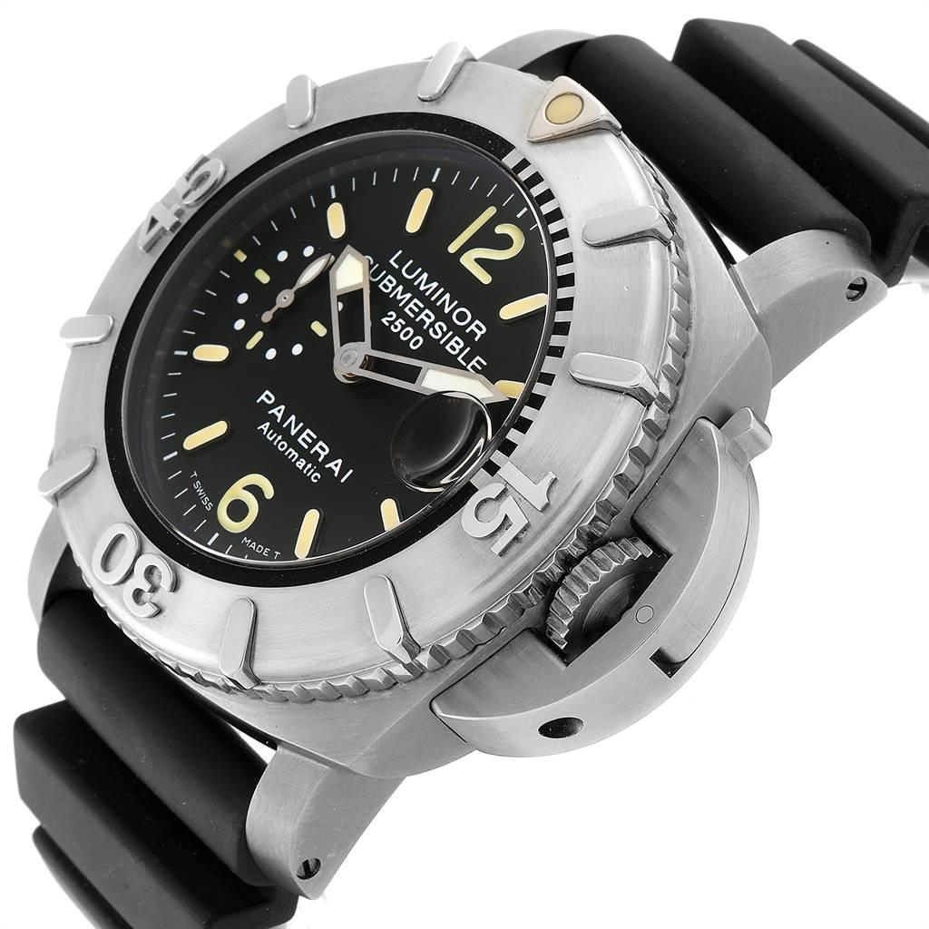 Panerai Luminor Submersible 2500m Men's Watch PAM00194 Box Papers For Sale 1