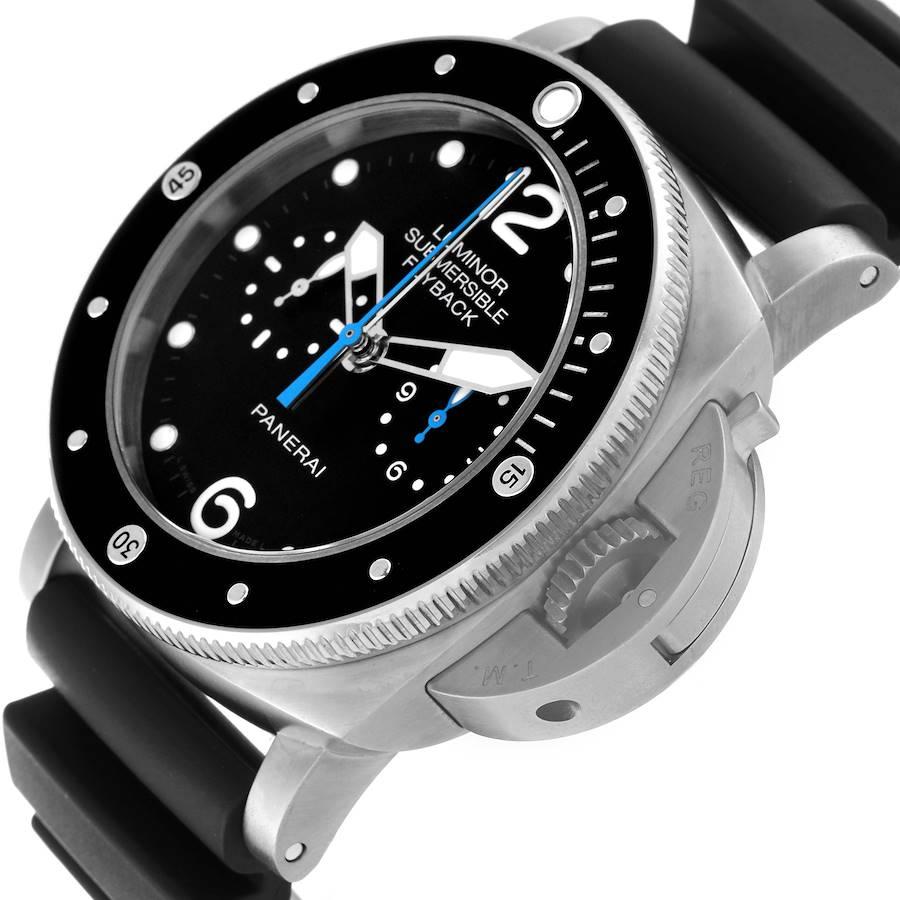 Men's Panerai Luminor Submersible 3 Days Chrono Flyback Watch PAM00615 For Sale
