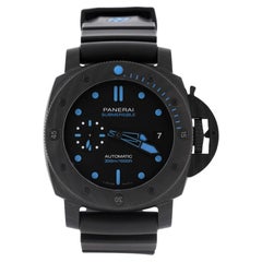 Used Panerai Luminor Submersible 300M Automatic Watch Carbotech and Rubber 42