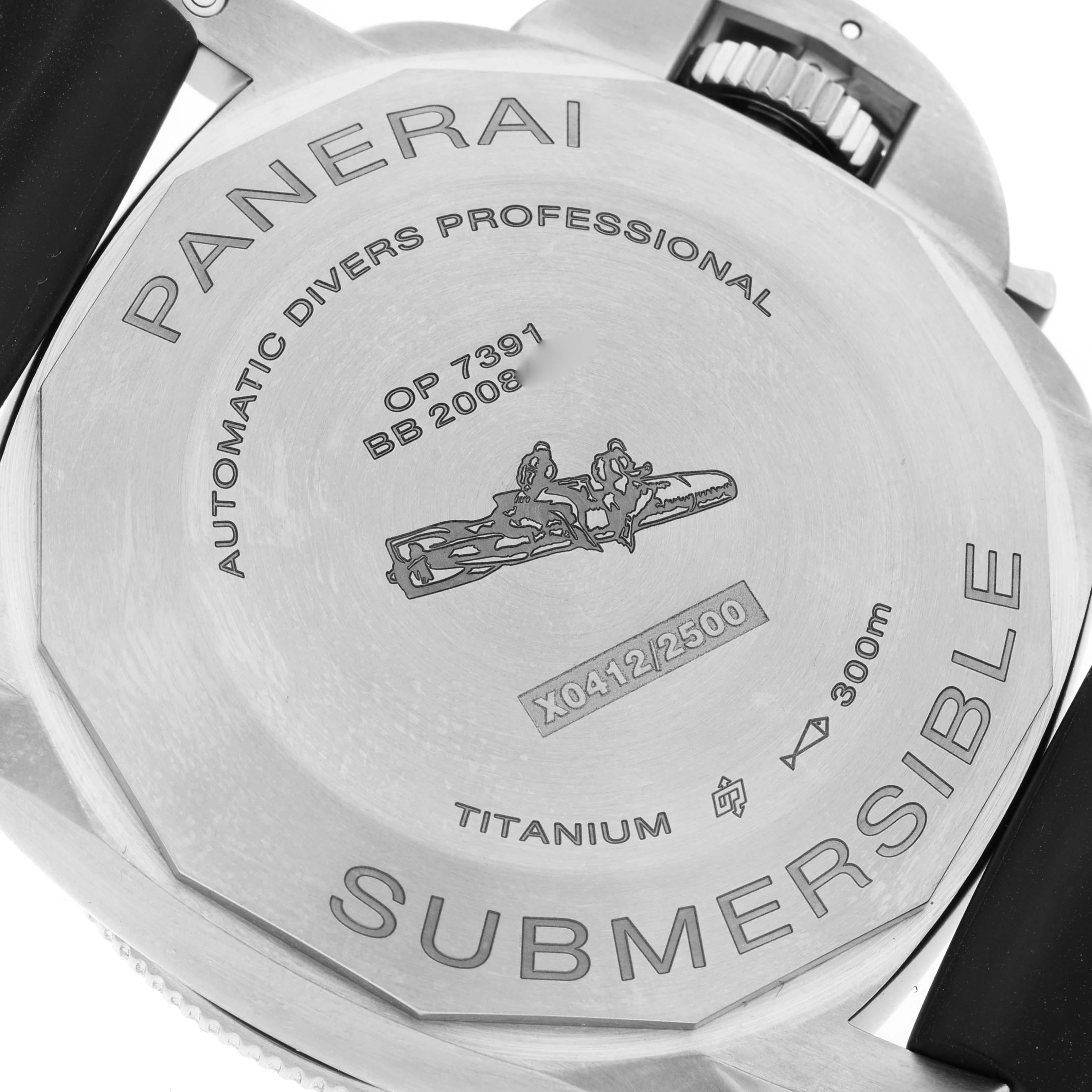 Panerai Luminor Submersible 47 3 Tage Titan Herrenuhr PAM01305 Box Papiere 3