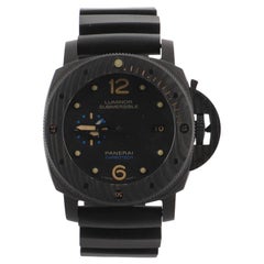 Panerai Luminor Submersible Carbotech 3 Days Automatic Watch Carbon and Titanium