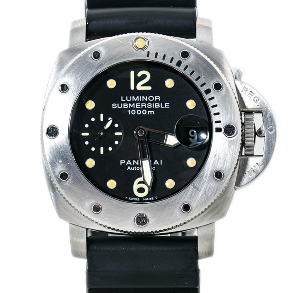 Panerai Luminor Submersible PAM00243 Stainless.S Mens Automatic With Papers 44MM