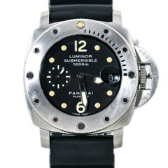 Panerai Luminor Submersible PAM00243 Stainless.S Mens Automatic with Papers