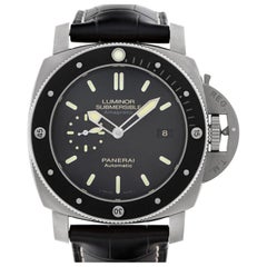 Panerai Luminor Submersible PAM00389, Black Dial, Certified