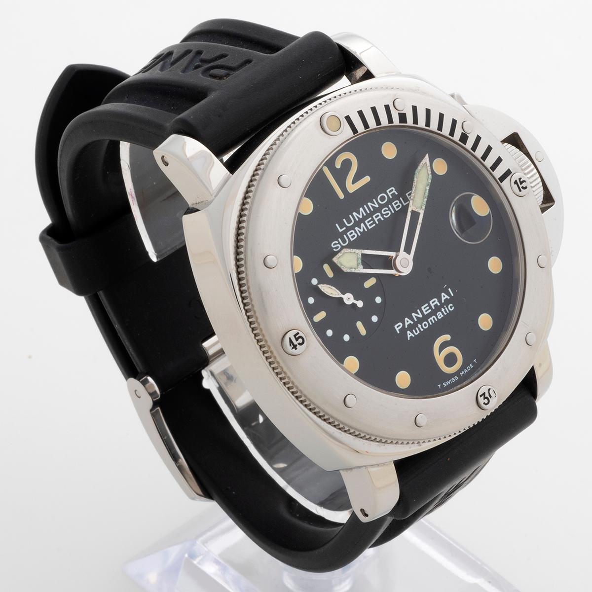 Panerai Luminor Submersible, Reference OP6561 / PAM000024. Tritium Dial, 2022. In Excellent Condition For Sale In Canterbury, GB