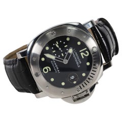 Panerai Luminor Submersible Steel Black Dial Automatic Men's 42mm Watch PAM01024