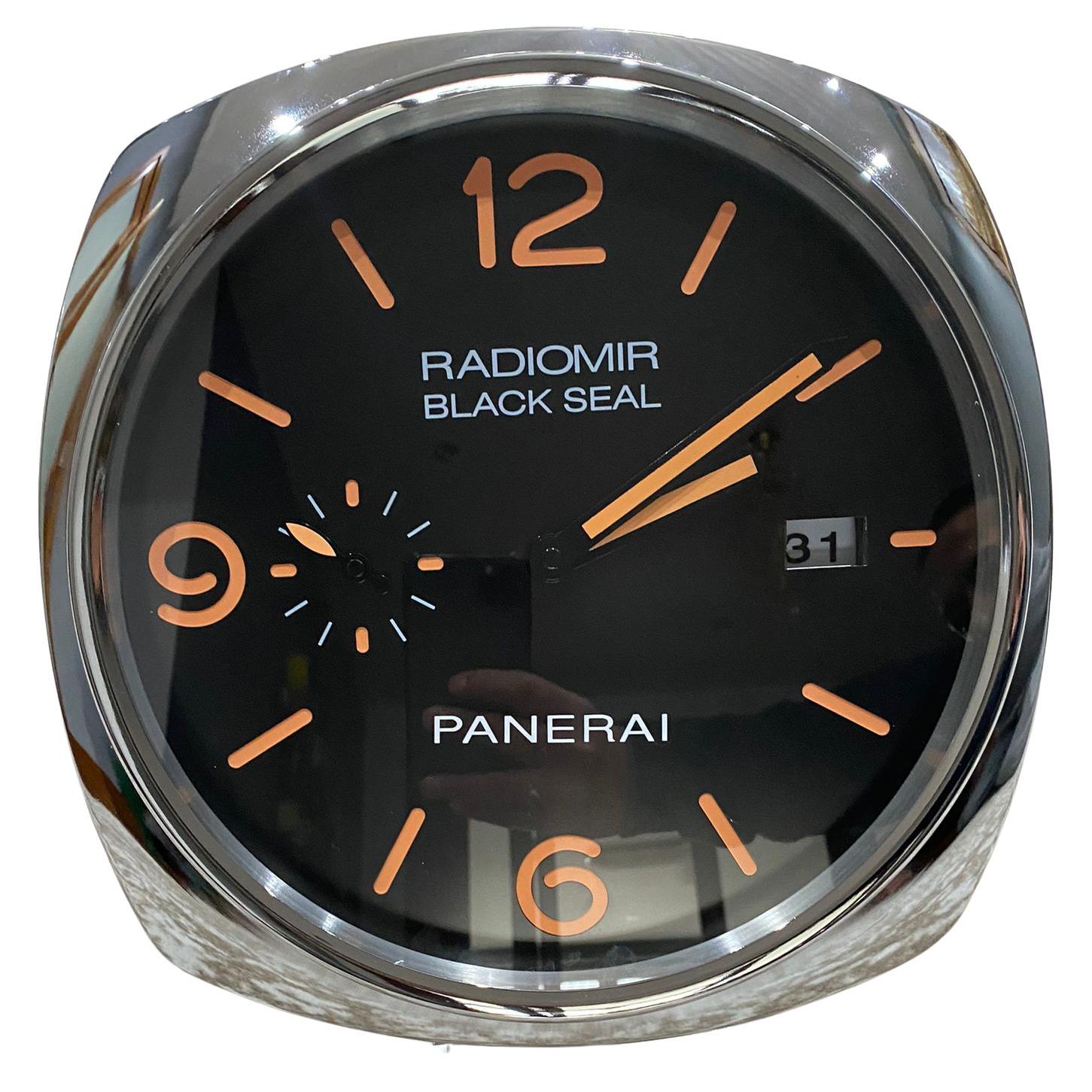 Panerai Officially Certified Wall Clock  For Sale