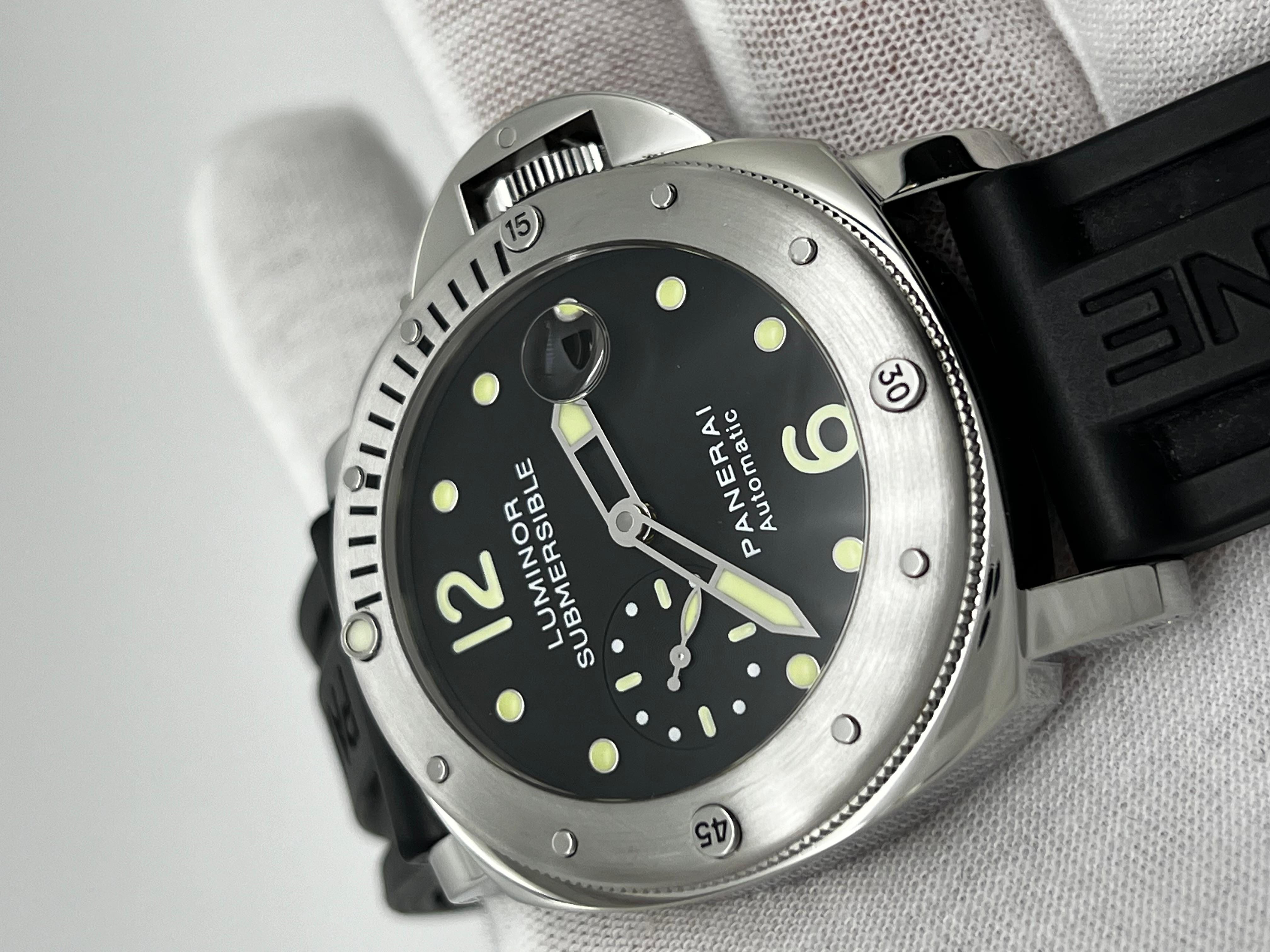 Panerai PAM00024 PAM 24 Luminor Submersible 44mm Acciaio Inox Scatola di Carta 6