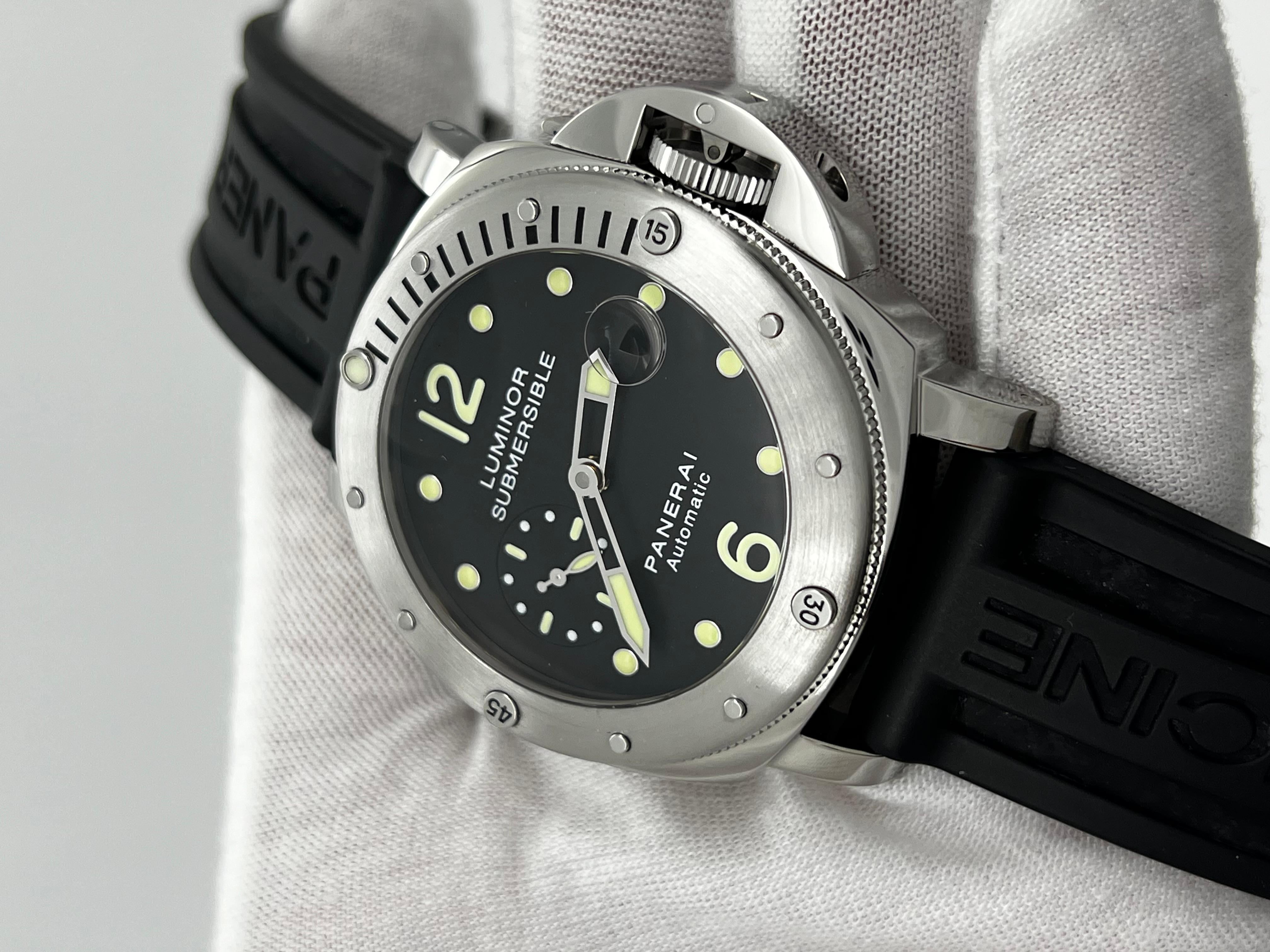 Panerai PAM00024 PAM 24 Luminor Submersible 44mm Acciaio Inox Scatola di Carta 1
