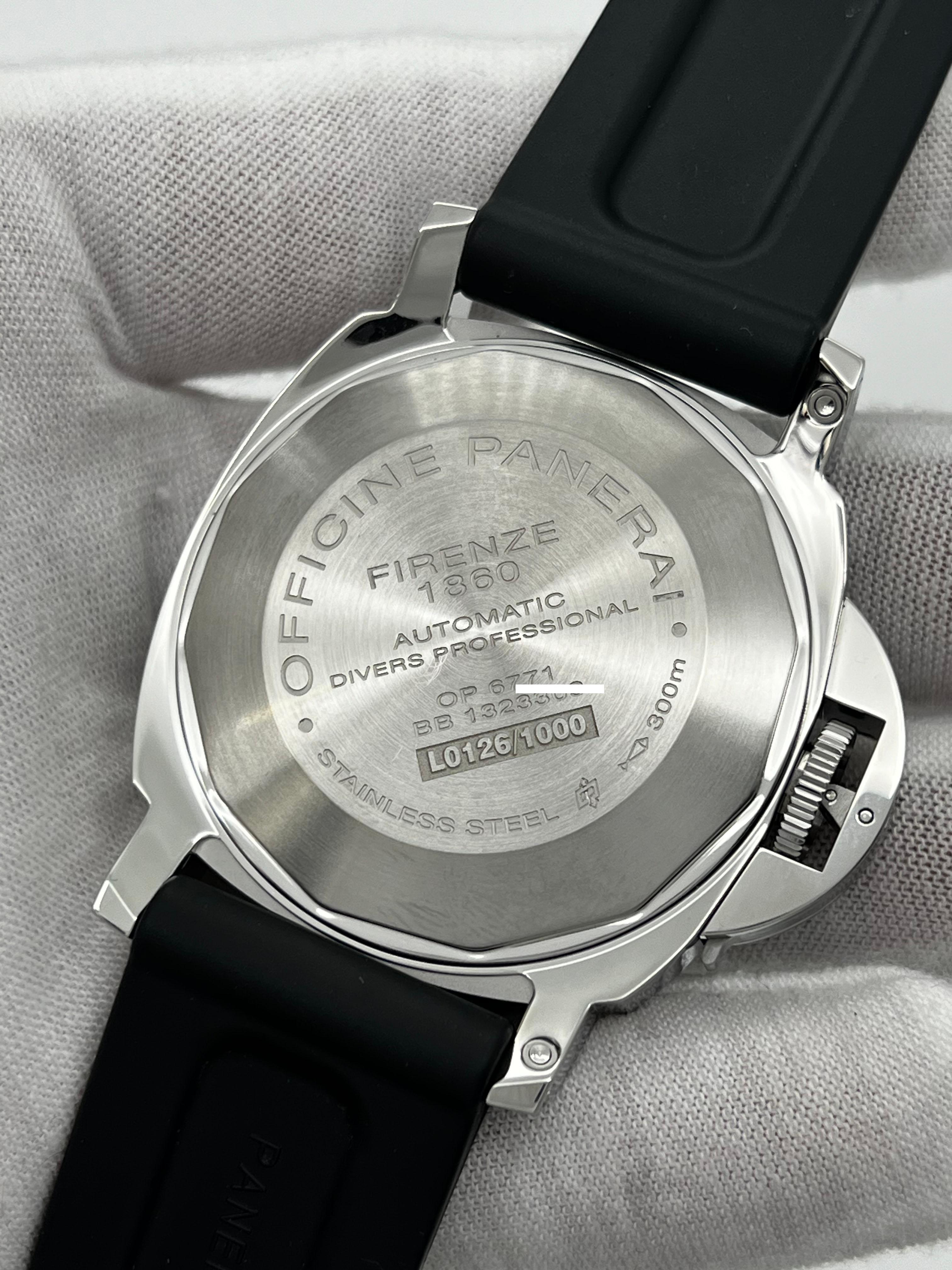 Panerai PAM00024 PAM 24 Luminor Submersible 44mm Acciaio Inox Scatola di Carta 4