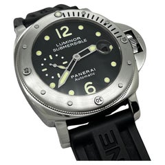 Panerai PAM00024 PAM 24 Luminor Submersible 44mm Acciaio Inox Scatola di Carta