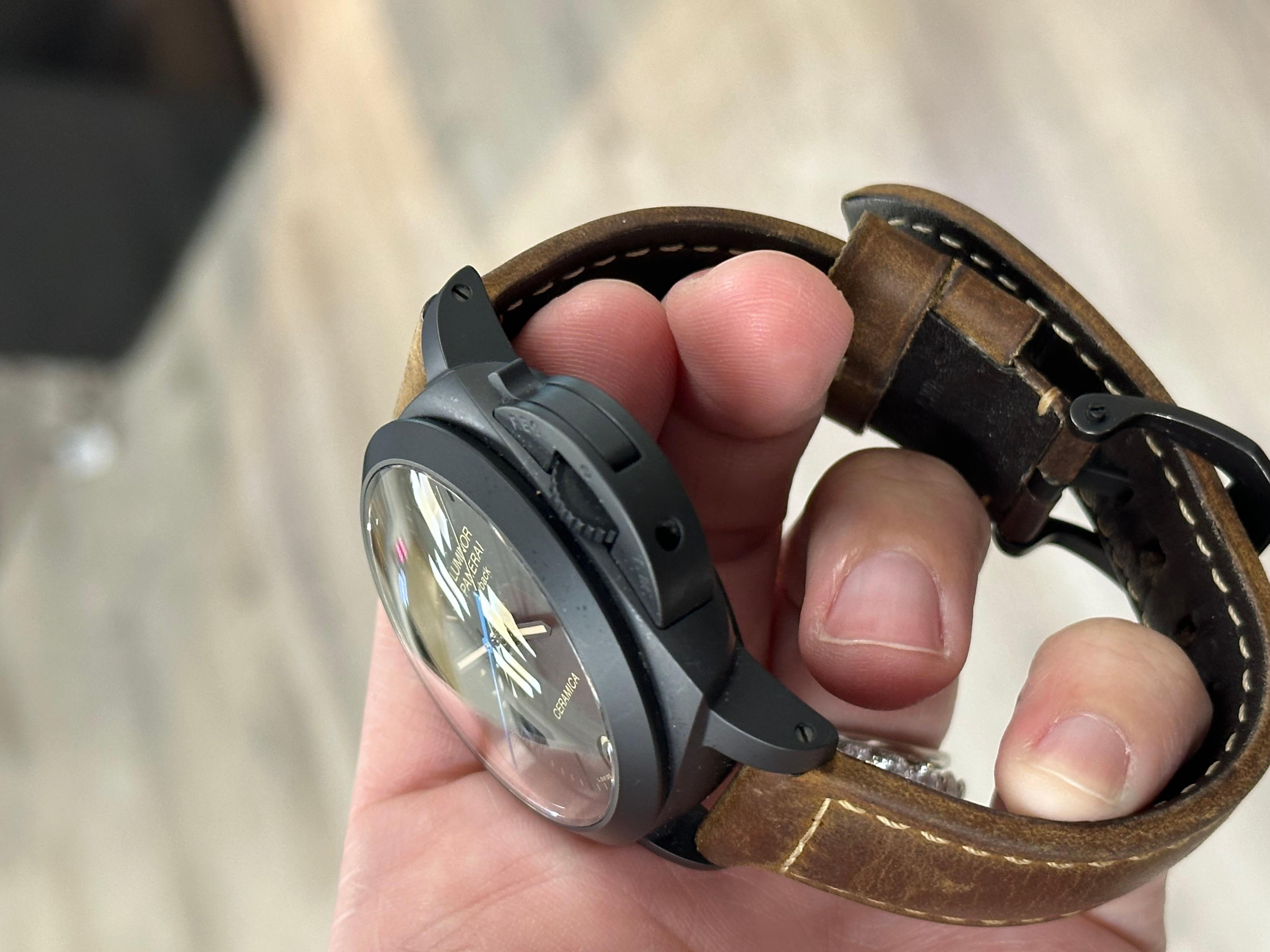 Panerai PAM00580 PAM 580 Luminor 1950 3 Days Chrono Flyback 44mm Box Paper For Sale 6