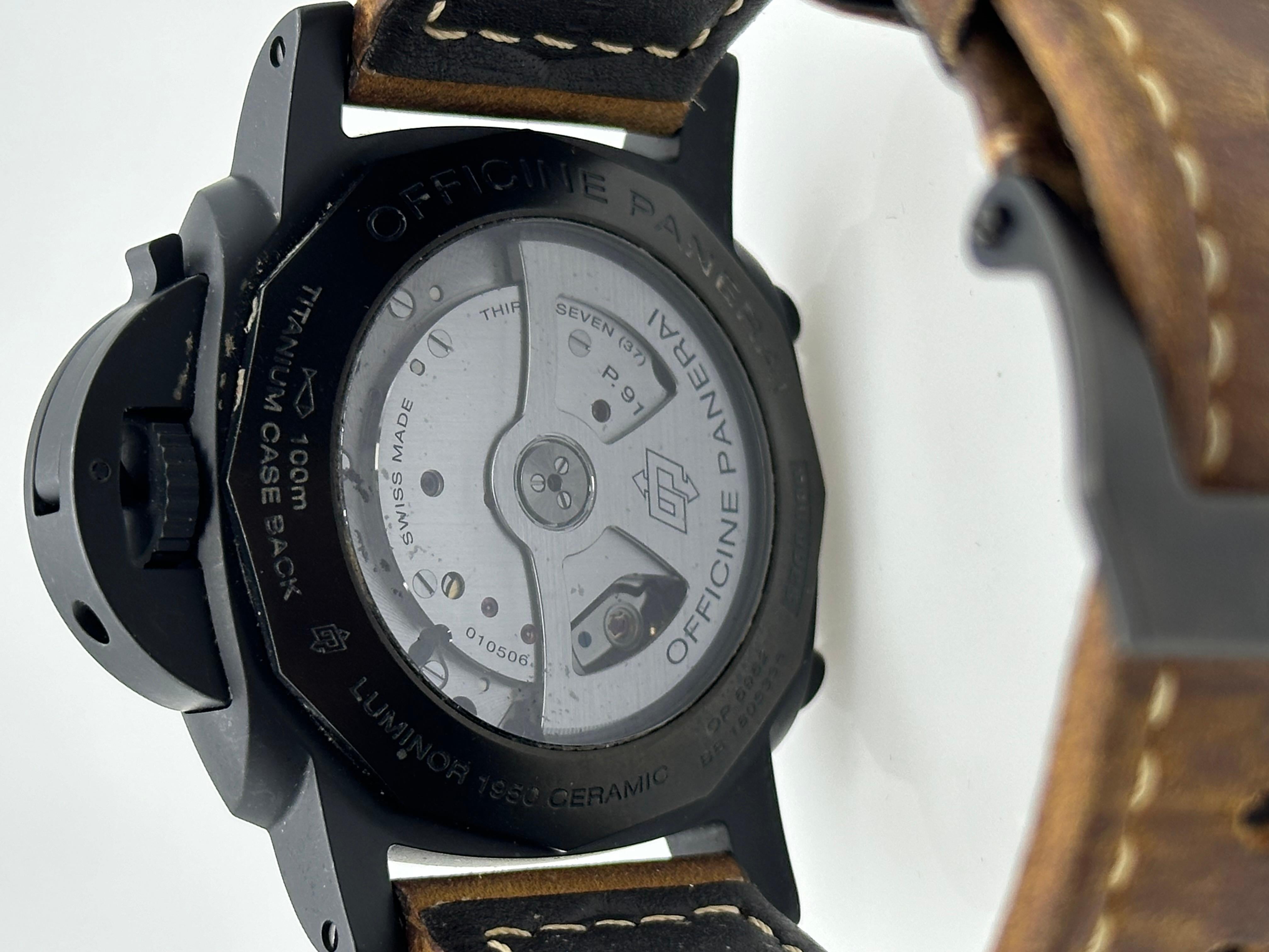Panerai PAM00580 PAM 580 Luminor 1950 3 Days Chrono Flyback 44mm Box Paper For Sale 9