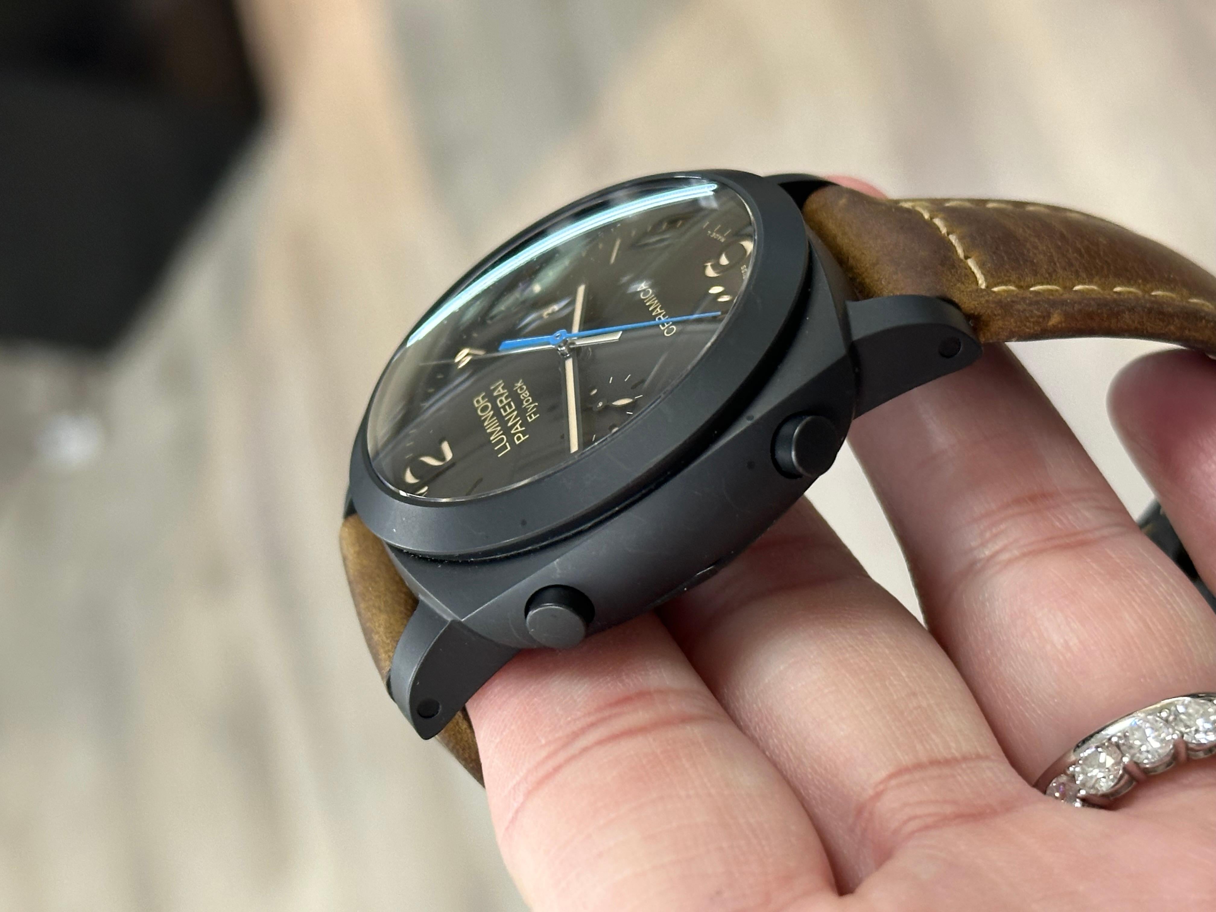 Panerai PAM00580 PAM 580 Luminor 1950 3 Days Chrono Flyback 44mm Box Paper For Sale 5